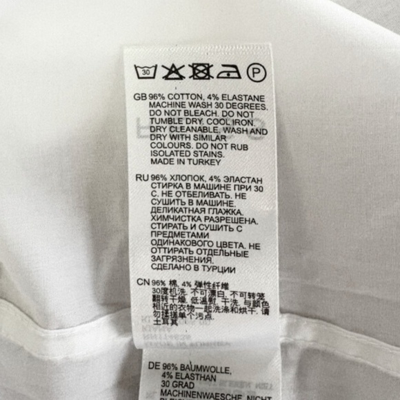 REISS | Men’s White Slim Fit Dress Shirt XL – NWT - Picture 10 of 12